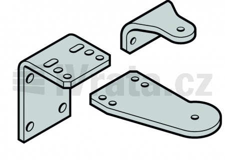 Sada kování RotaMatic, nerez, RotaMatic P, PL, baterie, baterie solární