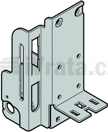 Držák lana na spodní sekci 67mm, Typ DA, kováníN, NA, ND, NH, NS, GD, H, HA, HD, HU, RD, V, VU, VA, NK, HS, VS, RS, GS, HK, WS, RK, sada včetně držáku rolny, rolny a závlačky, levý, nerez
