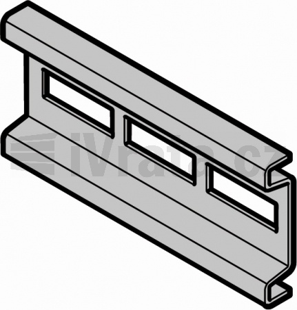 Upínací profil 90 mm, RC2 Typ kování N, L, Z, zinek