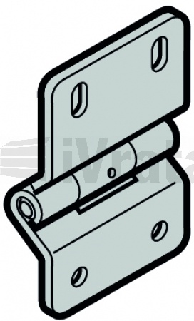 Pant středový 4, SA004, nerez