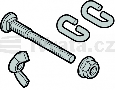 Sada příslušenství k nouzovému ručnímu řetězu