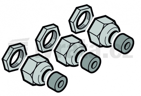Zubehörbeutel Verschraubungen
