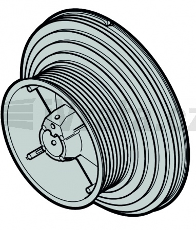 Lanový buben vel. 5, kování H, HD, HS, HU, Pravý