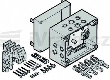Rozšiřující jednotka pro signální světla ES 2, v poloviční skříní bez signálních světel (pouze ve spojení s 2.řadou)