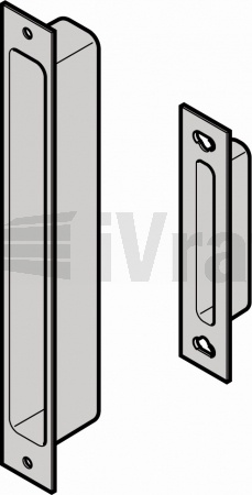 Kryt zámku integrovaných dveří