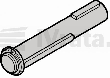 Náhradní hřídel K20-K40 / 4