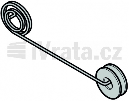 Pružina na rám, levá