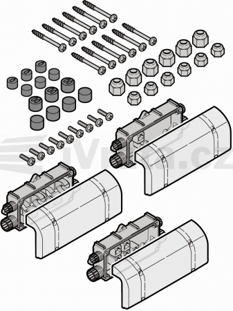 Bezdrátová připojovací sada pro optické senzory LE / 8k2 bez baterií