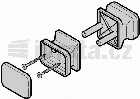 Sada: spodní knoflíková rukojeť