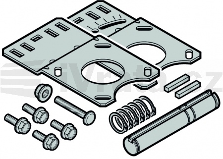 Upevňovací sada na řetězový box 1:2