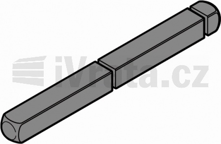 Čtyřhran panikový, L=45-45