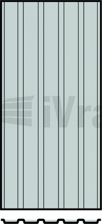 Středový pás, Berry, motiv 902, Hormann