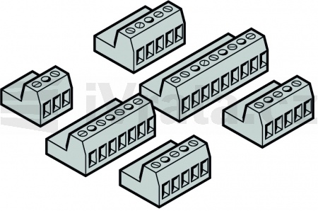Zásuvný konektor pro jednotky 400 / motor série 400, X 91 připojení motoru X 91 (WA 400 FU)