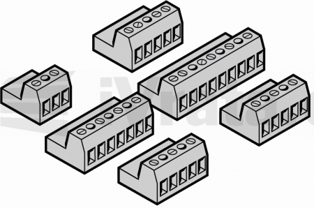 Zásuvný konektor pro jednotky 400 / motor série 400, X 91 3pin