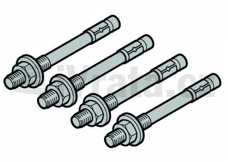 Sada kotevních šroubů