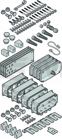9.20 Připojovací sada HLG, IP65; BR60