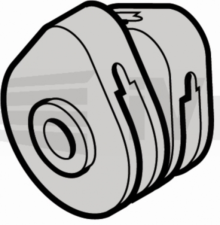 Duplexní vačka koncového spínače S-pohony, K-pohony, CLOSE