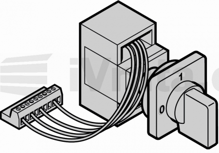 Hlavní vypínač, třífázový proud pro instalaci do 435 R