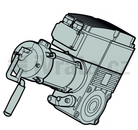 Pohon posuvné brány, STA 400 FU