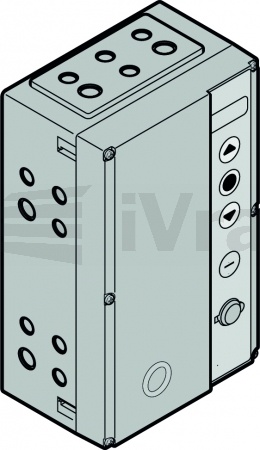 Řízení 560 s hlavním vypínačem + profilový půlválec