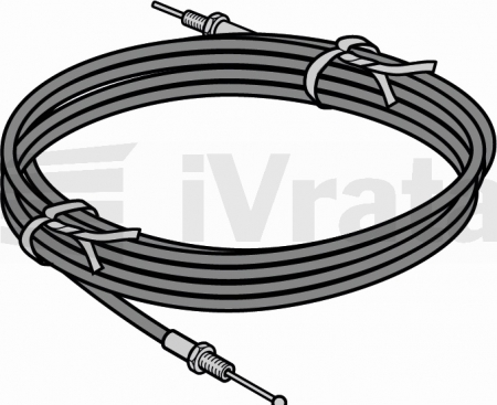 Bowden SE pro WA 250 R S4,
WA 300 R S4, délka: B 445 R0mm