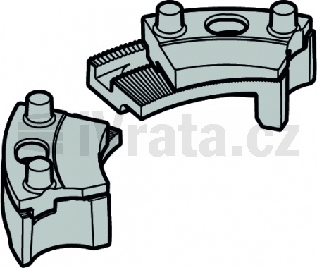 Koncové dorazy OPEN / CLOSE se šrouby
