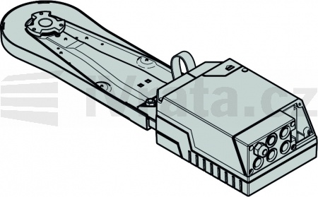 Pohon WA 300 S4 pro kování H4, HU4 (LH – RM ≤ 1560 mm), V6, VU6 (RM ≤ 2500 mm), kování N2 s řetězovou skříní, SE i = 3,6 (bezpečné odblokování)