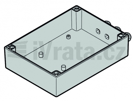 Pouzdro na ovládání spodní díl