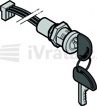 Spínač třípólový, miniaturní pro řídící jednotku 545 / 560