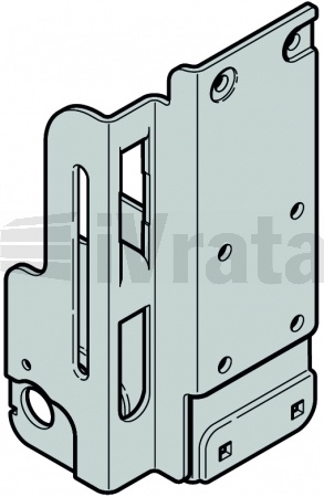 Držák lana na spodní sekci 67mm, kování typ HG, RG, WG, levý, zinek