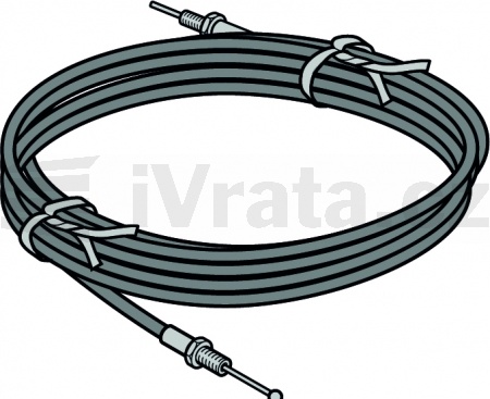 Bowden s kuličkou pro nouzové odjištění, délka 8000mm