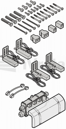 Ochrana proti vtažení na vně i uvnitř, šířka vrat 5 až 12 m