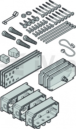 9.21 Připojovací sada mrtvý muž IP65; BR60