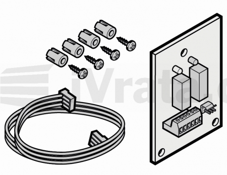 Karta koncových poloh s příslušenstvím a kabelem 3×1 mm², délka 540 mm, bez pojistky