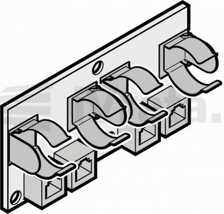 Karta bateriová, na křídlo vrat