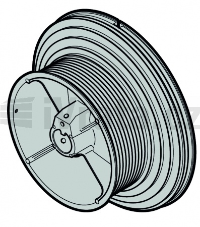 Lanový buben vel. 8, kování H, HD, HS, Pravý