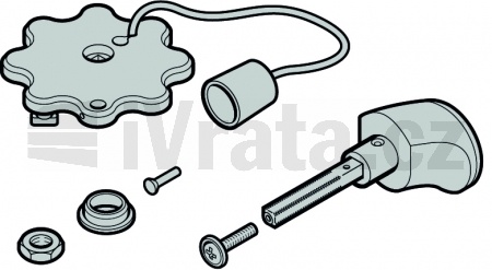 Klika pro Berry N80, F81 s integrovanými dveřmi, Hormann