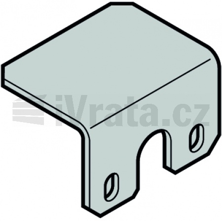 Konzola ochranná, proti přejetí, sekce 67mm, 37 × 45 × 60, nerez