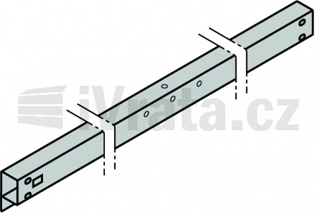 Horní profil, N80, EcoStar, Hormann