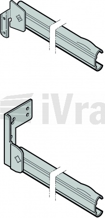 Vodící kolejnice, N80, speciální výška, levá, Hormann