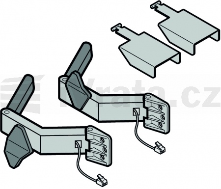 9.35 Světelná závora VL1-LE, pravá, dosah 1,0 – 10 m (přijímač, černá)