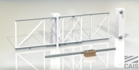 Kit pro samonosnou teleskopickou, dvoukřídlovou bránu Cais FOLLOW ME 8.0