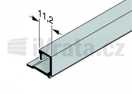Zasklívací lišta NFS 16, hliníková
