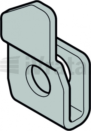 Spona pro hybridní pojistku, pravá zinek