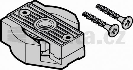 Držák hnacího kotouče pro vodící kolejnici FS 10 s ozubeným pásem