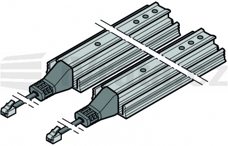 9.41 Světelná mříž HLG, vysílač a přijímač, délka 2500 mm