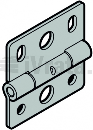 Středový pant SA012, typ kování HG, RG, WG pro sekce 67mm, vyztužený, zinek