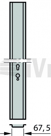 Středový profil, Berry, N80, Hormann