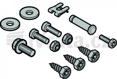 Šrouby k posuvnému ramenu