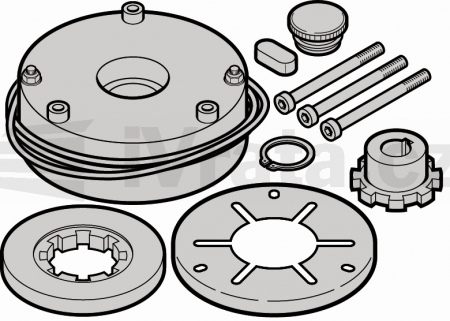 Náhradní brzda IP65 S42, S55,DD50, DD65, K20-K60 / 4